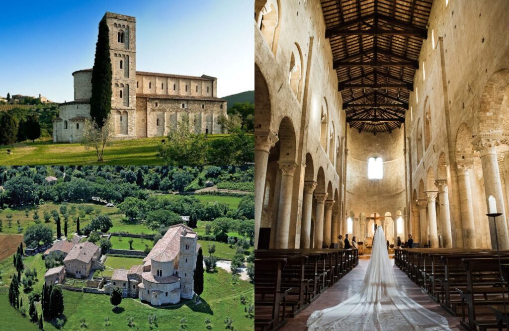Sant'Antimo Abbey Wedding Venue