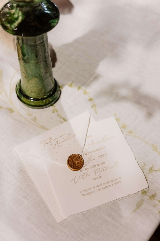 Formal and old money style Wedding Stationery