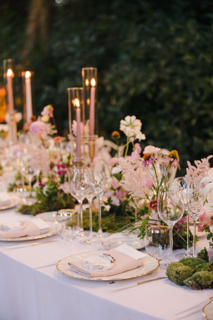 Destination Wedding in Italy reception inspiration