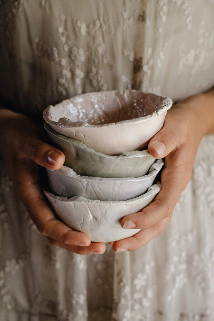 Interra ceramics italian wedding tableware