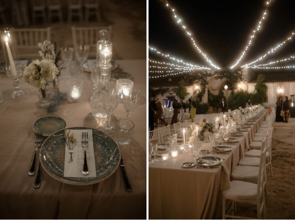 Wedding in Sicily reception
