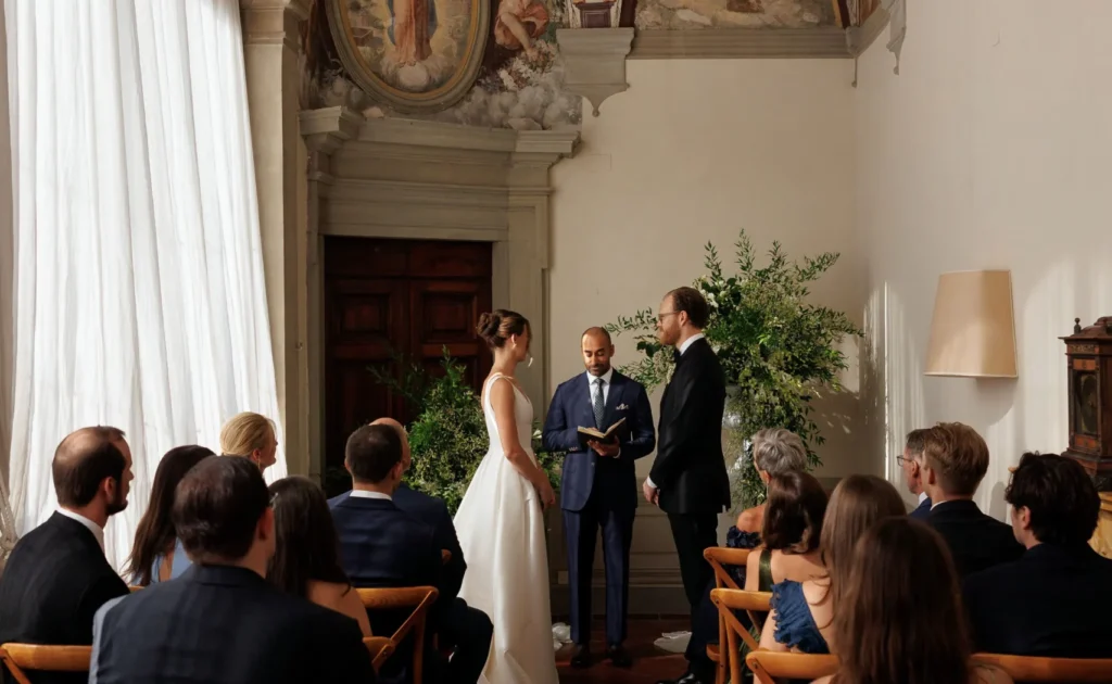 Destination wedding in Italy Castello di Galbino Romantica Italia