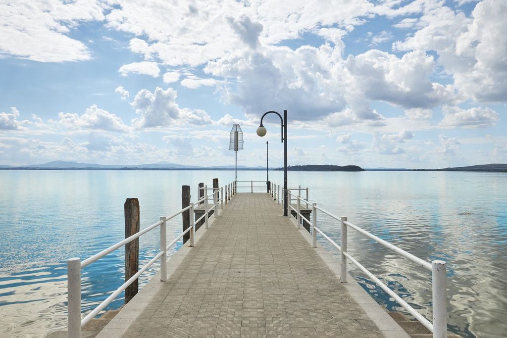 Trasimeno lake view